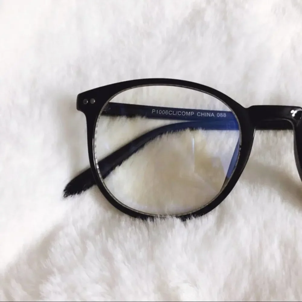 Tori Black Computer Blue Light Glasses